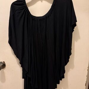 Elan Black Textured Top